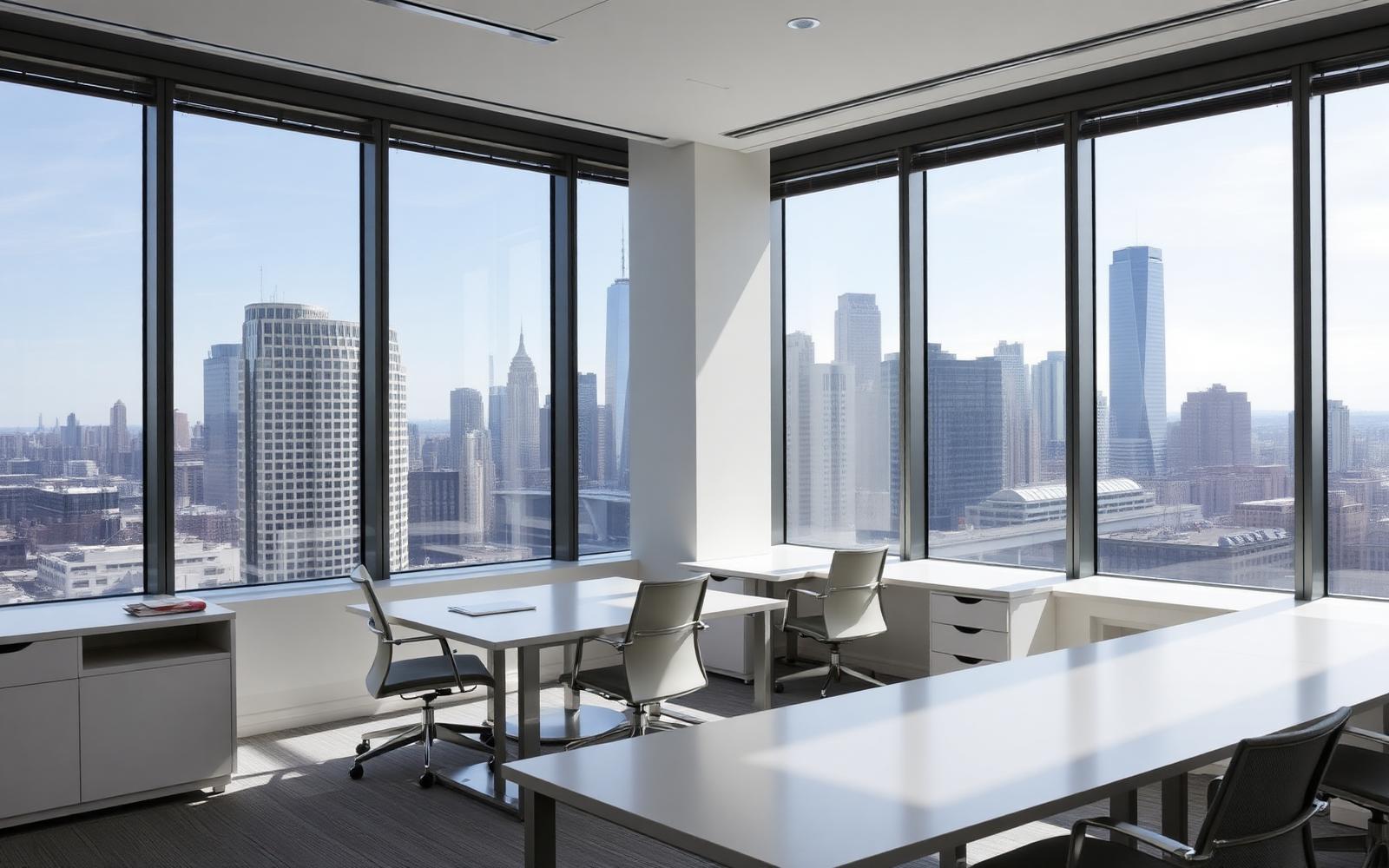 Clean modern Manhattan office